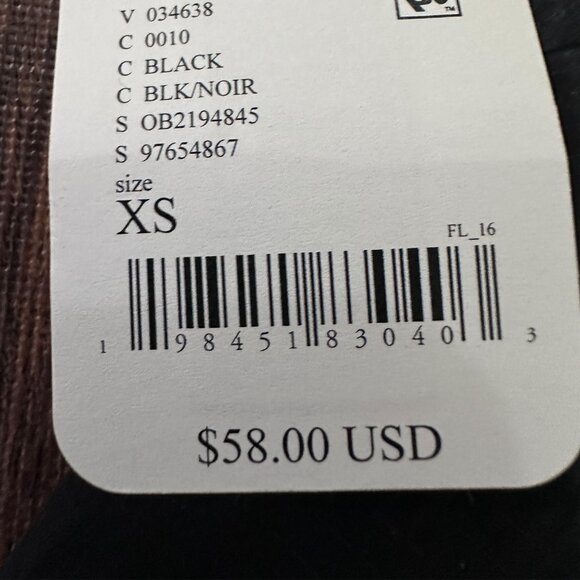 Free People Champ Is Here Shorts Black Size XS - NWT - Picture 8 of 8